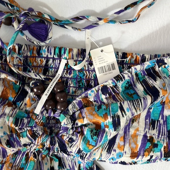 BY ANTHROPOLOGIE BEADED MINI DRESS SIZE L COLOR BLUE NWT - Picture 12 of 12